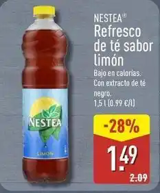 ALDI Nestea - refresco de te sabor limon oferta