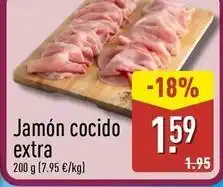 ALDI Jamon cocido extra oferta