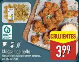 ALDI Chispas de pollo oferta
