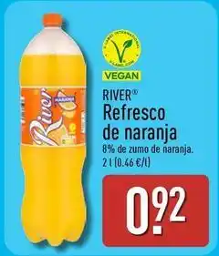 ALDI River - refresco de naranja oferta