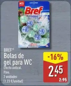 ALDI Bref - bolas de gel para wc oferta
