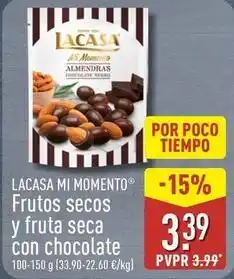 ALDI Lacasa - frutos secos y fruta seca con chocolate oferta