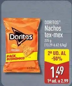 ALDI Doritos - nachos tex-mex oferta