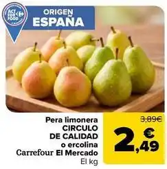 Carrefour Market Carrefour - pera limonera circulo de calidad o ercolina el mercado oferta