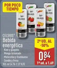 ALDI Celsius - bebida energetica oferta