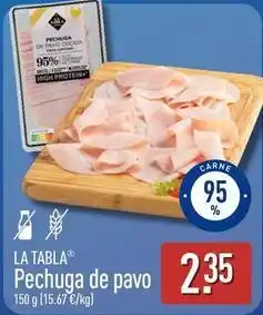 ALDI La tabla - pechuga de pavo oferta