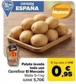 Carrefour Market Carrefour - patata lavada todo uso oferta