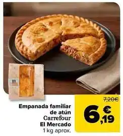 Carrefour Market Carrefour - empanada familiar de atun el mercado oferta