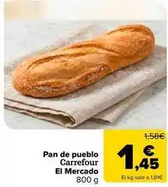 Carrefour Market Carrefour - pan de pueblo el mercado oferta