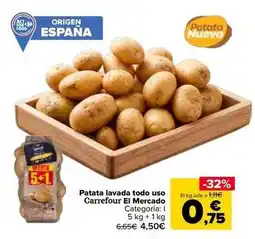Carrefour Market Carrefour regionales - patata lavada todo uso oferta