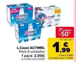 Carrefour Market Actimel - l.casei oferta