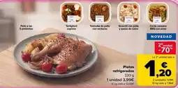 Carrefour Market Platos refrigerados oferta