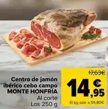 Carrefour Market Centro de jamon iberico cebo campo oferta