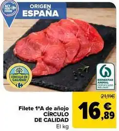 Carrefour Market Origen - filete 1 a de añojo oferta