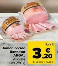 Carrefour Market Argal - jamon cocido bonnatur oferta