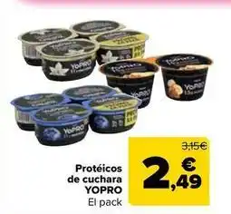 Carrefour Market Yopro - protéicos de cuchara oferta