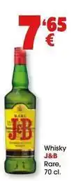 TOP Cash & Carry J&b - whisky rare oferta