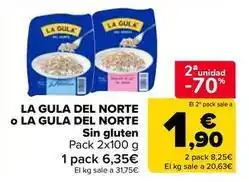 Carrefour Market La gula del norte - sin gluten oferta