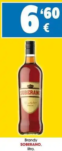 TOP Cash & Carry Soberano - brandy oferta