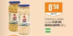 Supermercados Deza Flor del guadalquivir - garbanzos o alubias cocidas oferta