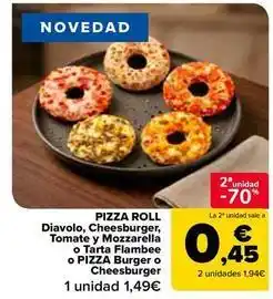 Carrefour Market Pizza roll oferta