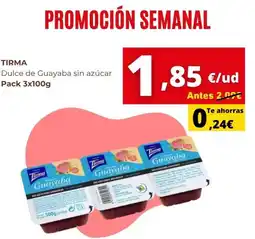 Tu Trébol Hipermercados Tirma - dulce de guayaba sin azucar oferta