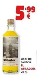 TOP Cash & Carry El afilador - licor de hierbas oferta