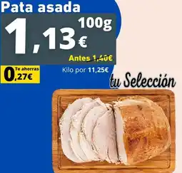 Supermercados Tu Alteza Pata asada oferta