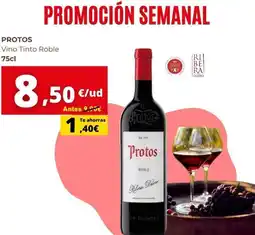 Tu Trébol Hipermercados Protos - o tinto roble oferta