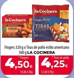 Spar La Palma la Cocinera fingers oferta
