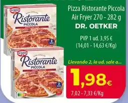Spar La Palma Dr. Oetker pizza ristorante piccola oferta