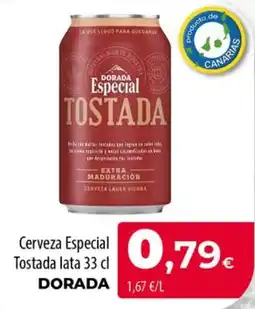 Spar La Palma Dorada cerveza especial tostada oferta