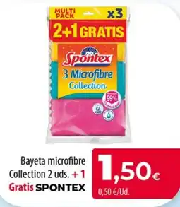 Spar La Palma Spontex bayeta microfibre collection oferta