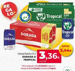 Spar La Palma Dorada o Tropical oferta