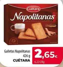 Spar La Palma Cuétara Napolitanas oferta