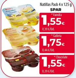 Spar La Palma Taza Natillas oferta