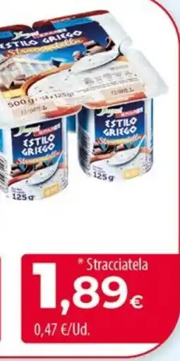 Spar La Palma Jugos Estilo Griego Stracciatella oferta
