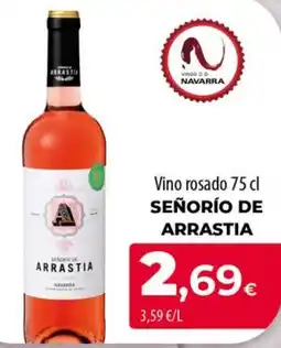 Spar La Palma Señorio de Arrastia vino rosado oferta
