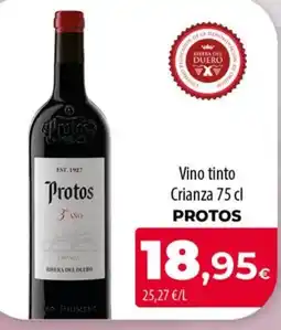 Spar La Palma Protos vino tinto crianza oferta