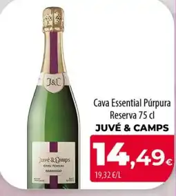 Spar La Palma Juvé & Camps Cava Essential Púrpura Reserva oferta