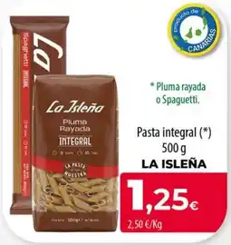 Spar La Palma La Isleña pasta integral oferta