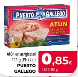 Spar La Palma Puerto Gallego atún en aceite de girasol oferta