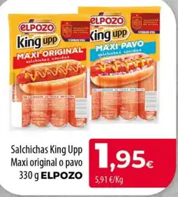Spar La Palma Elpozo salchichas king upp oferta