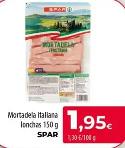 Spar La Palma SPAR mortadela italiana lonchas oferta