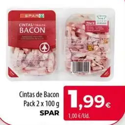 Spar La Palma SPAR Cintas de Bacon oferta