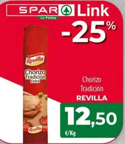 Spar La Palma Revilla chorizo tradición extra oferta