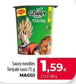 Spar La Palma Maggi saucy noodles teriyaki oferta