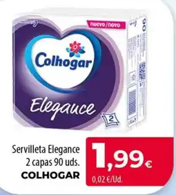 Spar La Palma Colhogar servilleta elegance oferta