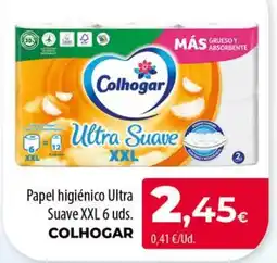 Spar La Palma Colhogar papel higiénico ultra suave xxl oferta