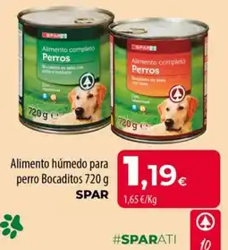 Spar La Palma SPAR Alimento húmedo para perro Bocaditos oferta